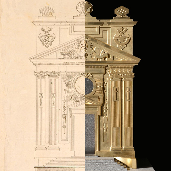 Santa Maria del Priorato, Rom 1764-66, Architekt G.B. Piranesi